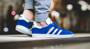 Giay Adidas Gazelle Collegiate 'Royal White' S76227