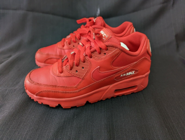 Giày Nike Air Max 90 Leather GS 'University Red' 833412-606 - Hình ảnh 7