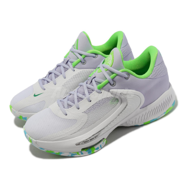 Giày Nike Zoom Freak 4 EP 'White Oxgen' DJ6148-101 - Hình ảnh 9