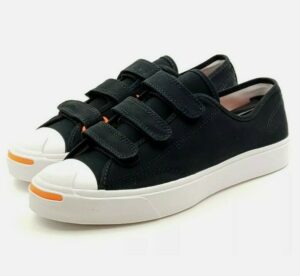 Alternative view of Giày Converse Jack Purcell 3V 'Black Orange' 168136C