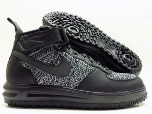 Giay Nike Wmns Lunar Force 1 Flyknit Workboot 'Oreo' 860558-001