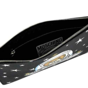 Alternative view of Túi Moschino Logo Teddy Clutch 'Black' A-8447-8210-1555
