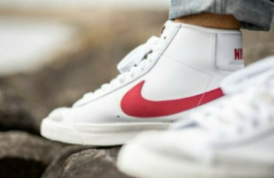 Alternative view of Giày Nike Blazer Mid '77 'Brick Red'  BQ6806-102