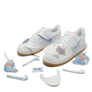 Giay Nike Air Force Low 'White Bleached Coral Gum' DM1020-100
