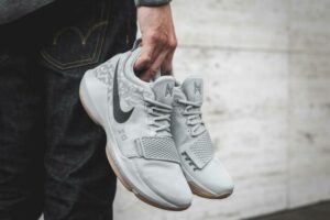 Alternative view of Giày Nike PG 1 'Wolf Grey' 878627-009