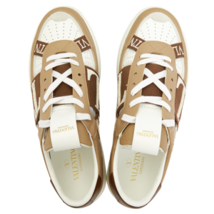 Giay Valentino Logo Band 'Brown' S0C58CSP-74K