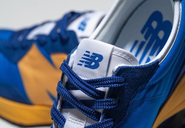 Giày New Balance 327 'Marine Blue Yellow' MS327CLB - Hình ảnh 4