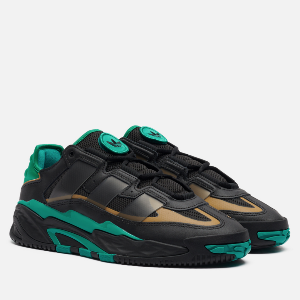 Giày Adidas Originals Niteball 'Black Green' S24142 - Hình ảnh 3