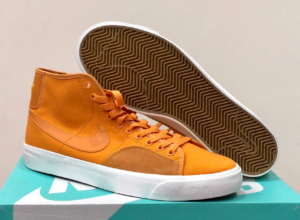 Giay Nike Blazer Court Mid Premium SB 'Light Curry' DH7479-700