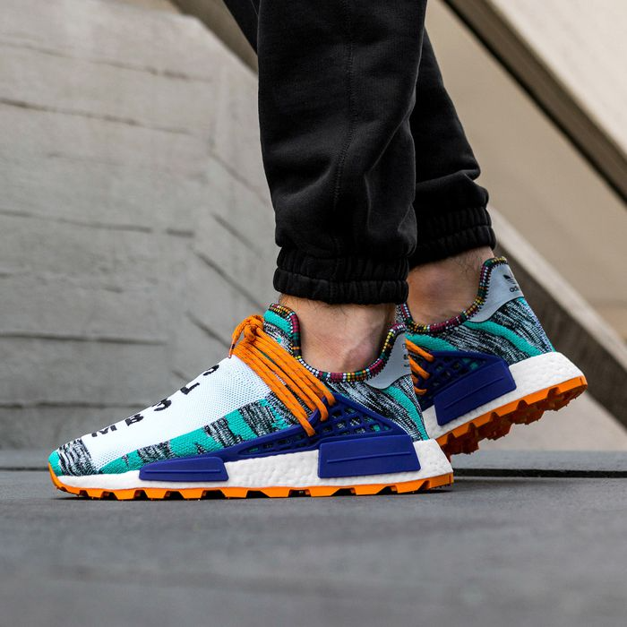 Giày Adidas Pharrell x NMD Human Race Trail 'Solar Pack'  BB9528 - Ảnh 2