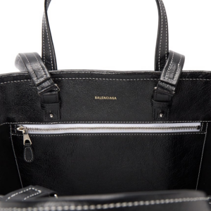Tui Balenciaga Stripe Babes Medium East West Tote Bag 'Black' 671409-1VGAN-1090