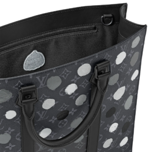 Tui Louis Vuitton x YK Sac Plat Bag 'Black Silver' M46404