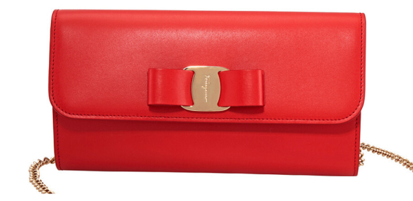 Túi Salvatore Ferragamo Vara Bow Shoulder Bag 'Red' 22D523-724791