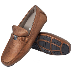 Alternative view of Giày Salvatore Ferragamo Vara Bit Moccasin 'Orange' 02B523-714731