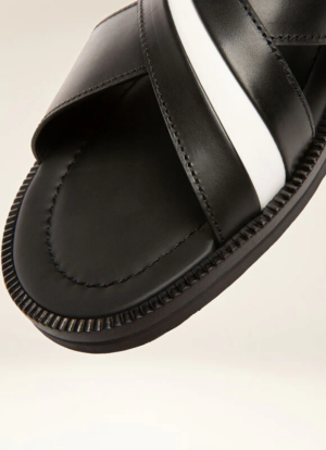 Alternative view of Dép Bally Jabil 'Black And White' JABIL-00