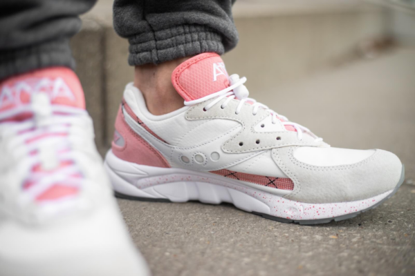 Giày Saucony Aya 'Rose Pink Cream' S70495-2 - Hình ảnh 4