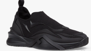 Alternative view of Giày Fendi Flow 'Black Mesh' 7E1504AHI8F0ABB
