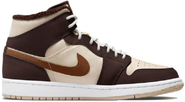 Giày Nike Air Jordan 1 Mid 'Cream Dark Chocolate' DO6699-200