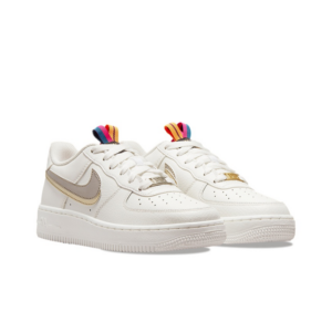 Alternative view of Giày Nike Air Force 1 Low Silver Gold DH9595-001