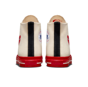 Giay Converse  Comme des Garcons Play x Chuck 70 High 'Pristine Red' A01794C