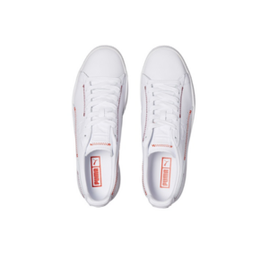 Giay Puma Clyde Stitch 'White Red' 375888-01