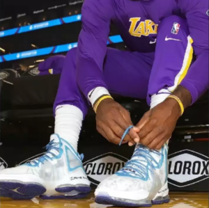 Alternative view of Giày Nike Space Jam x LeBron 19 EP 'Sweatsuit' DC9342-100