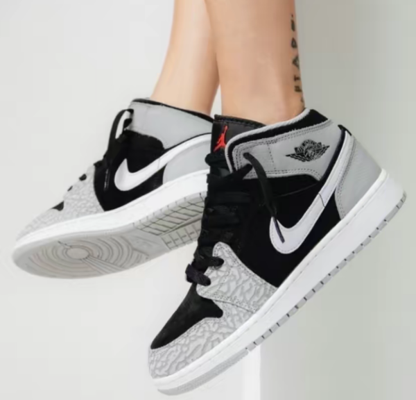 Giày Nike Air Jordan 1 Mid SE 'Elephant Toe' DM1200-016 - Hình ảnh 3