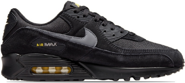 Giày Nike Air Max 90 'Black Yellow Strike Metallic' DO6706-001