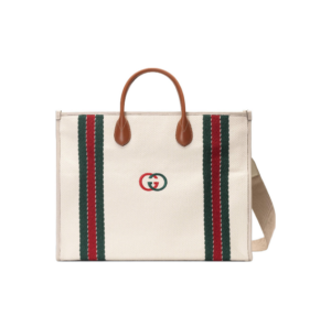 Tui Gucci Medium Tote 'White Canvas' 701733-UZTAF-8851