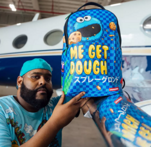 Alternative view of Balo Sprayground x Sesame Street 'Me Get Dough' W0835821