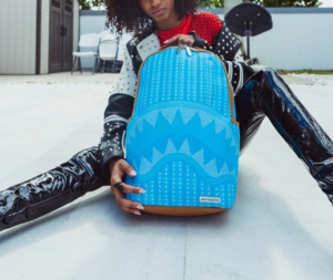 Alternative view of Balo Sprayground Llluchains Turg DLX Shark 'Blue' W0825726