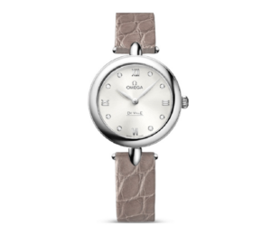 Đồng Hồ Omega Deville Prestige Dewdrop Ladies 'Brown' 424-13-27-60-52-001