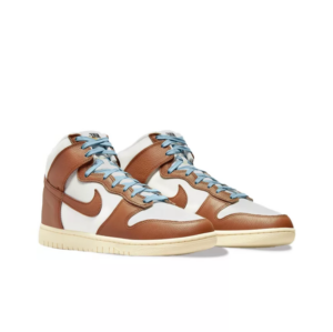 Giay Nike Dunk High PRM Pecan and Sail 'Brown' DQ8800-200