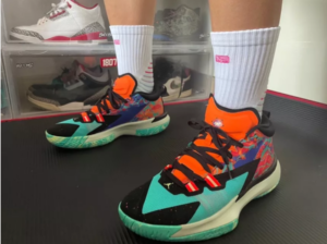 Alternative view of Giày Nike Air Jordan Zion 1 Planet Z 'Hyper Jade' DA3129-800