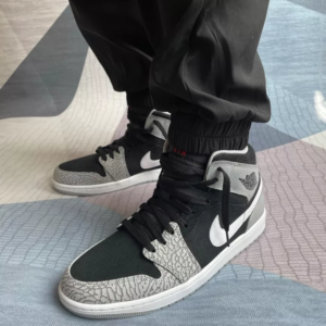 Alternative view of Giày Nike Air Jordan 1 Mid SE 'Elephant Toe' DM1200-016