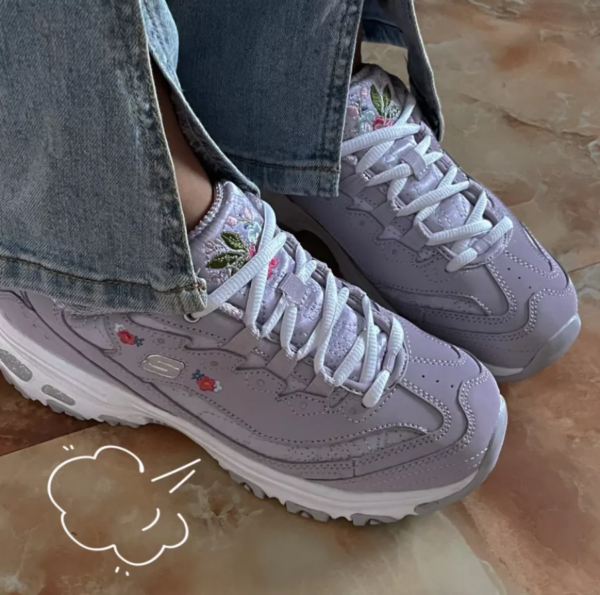 Giày Skechers D'Lites 'Purple' 11977-LAV - Hình ảnh 2