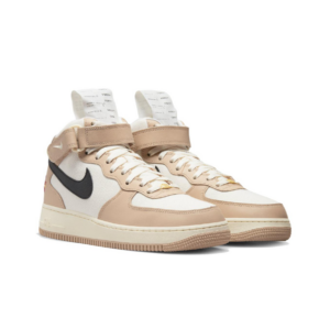 Giay Nike Air Force 1 Mid Shimmer 'Pale Ivory' DX2938-200