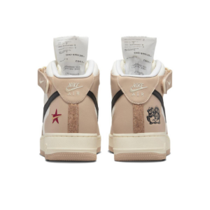 Giay Nike Air Force 1 Mid Shimmer 'Pale Ivory' DX2938-200