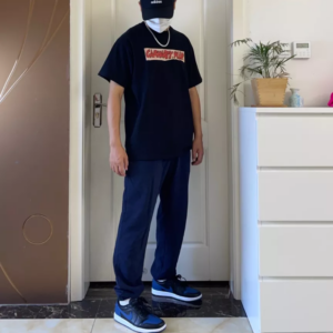 Alternative view of Giày Nike Air Jordan 1 Low 'Mystic Navy' CZ0790-041