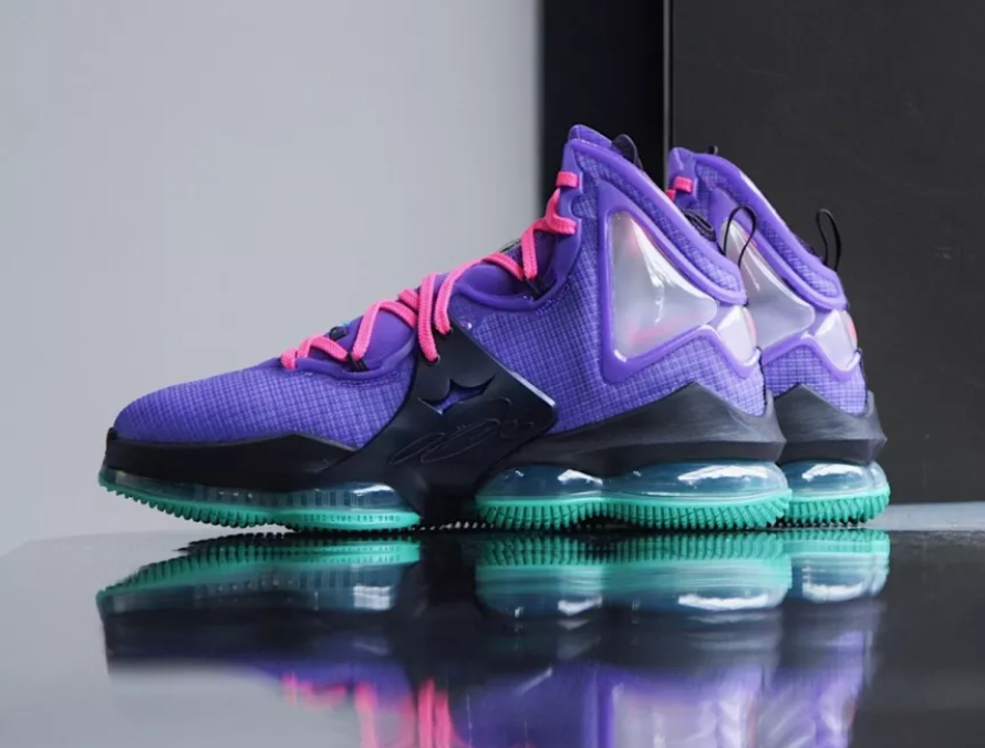 Nike LeBron 19 Purple Teal DC9340-500