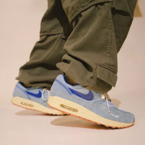 Giay Nike Air Max 1 Premium Dirty Denim 'Deep Royal Blue' DV3050-300