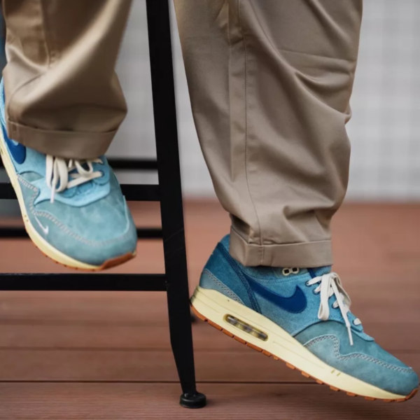 Giày Nike Air Max 1 Premium Dirty Denim 'Deep Royal Blue' DV3050-300 - Hình ảnh 2