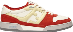 Giày Fendi Low Tops 'Cream Red' 7E1493AI1NF1H1D