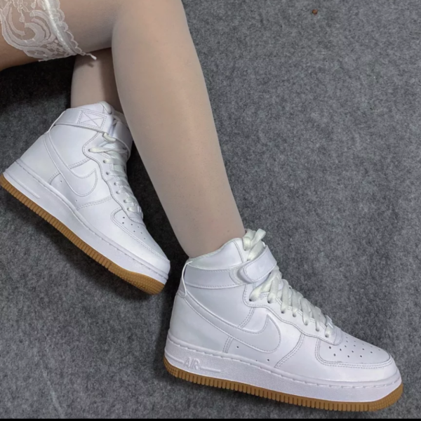 Giày Nike Air Force 1 High GS 'White Gum' DH1058-100 - Hình ảnh 2