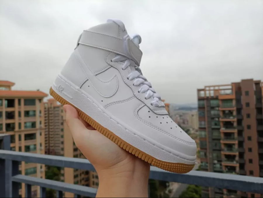 Nike Air Force 1 High GS 'White Gum' Size