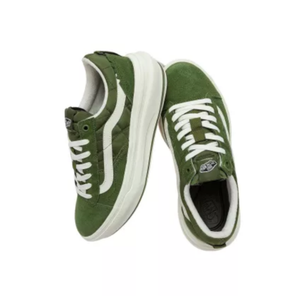 Giày Vans Old Skool Overt Plus CC 'Green' VN0A4BVLE02 - Hình ảnh 4