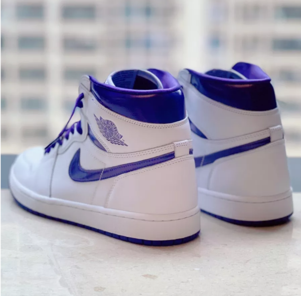 Giày Nike Wmns Air Jordan 1 High OG 'Court Purple' CD0461-151 - Hình ảnh 9