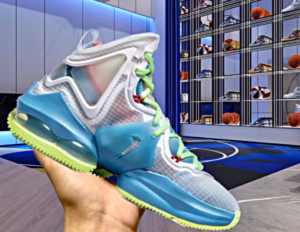 Giay Nike Lebron 19 'Dutch Blue Lime Glow' DD0418-400
