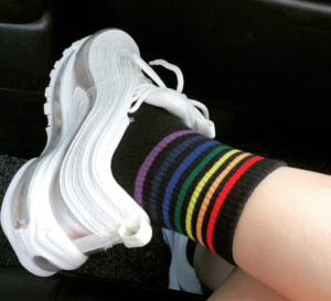 Alternative view of Giày Nike Air Max 97 'Phantom Metallic Red Bronze' 921523-002