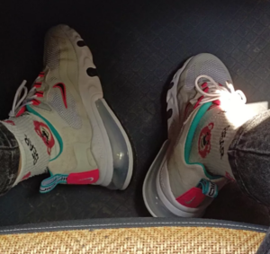 Alternative view of Giày Nike Air Max 270 'React White Pink' CZ1612-100